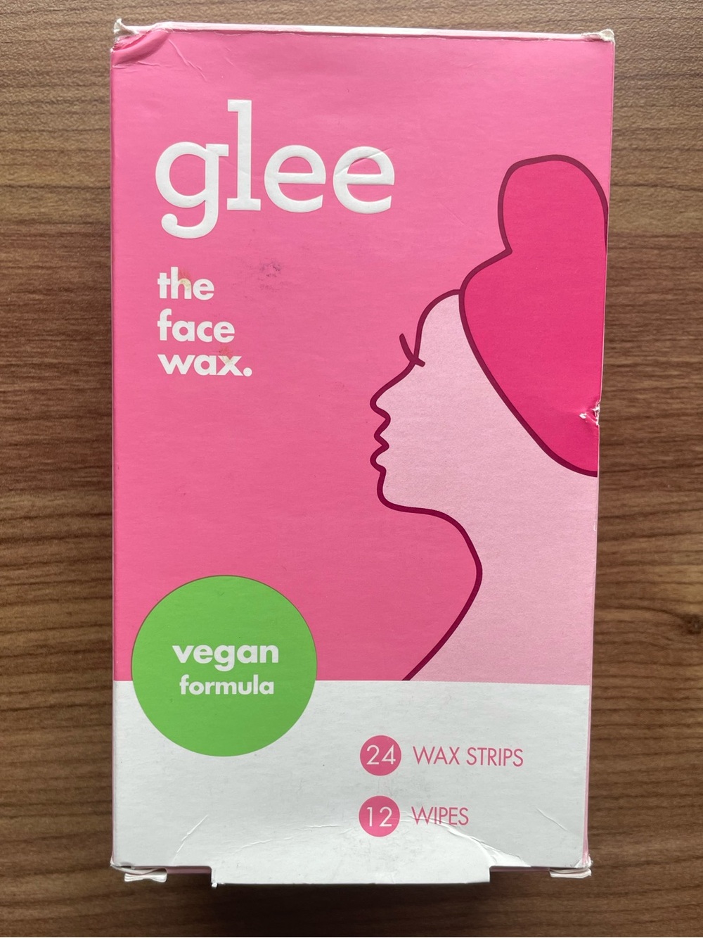 glee Face Wax Strips – Vegan Formula